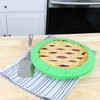 Cornucopia Brands Silicone Pie Crust Shields (2-Pack), Adjustable Pie Protectors,