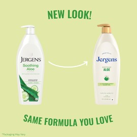 Jergens Soothing Aloe Refreshing Moisturizer for Unisex Moisturizer 21 oz