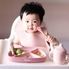 Ginbear Silicone Baby Spoons and Forks Self-feeding 12-18 Months, Soft-Tip