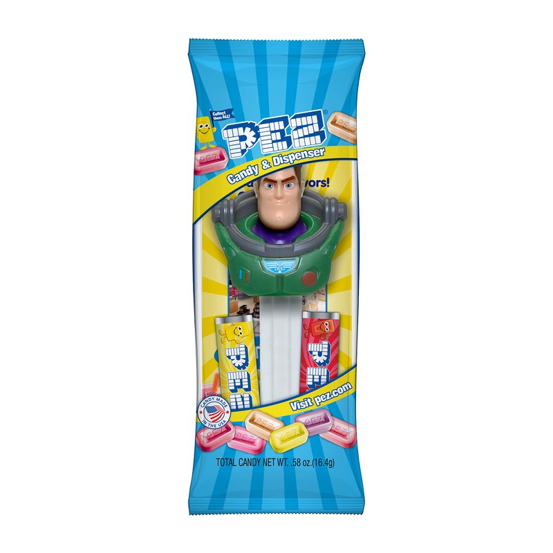 PEZ Lightyear, 0.58-Ounce Assorted Candy Dispensers (Pack of 12)