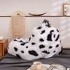 A Nice Night Faux Fur Reading Pillow Bed Wedge Large