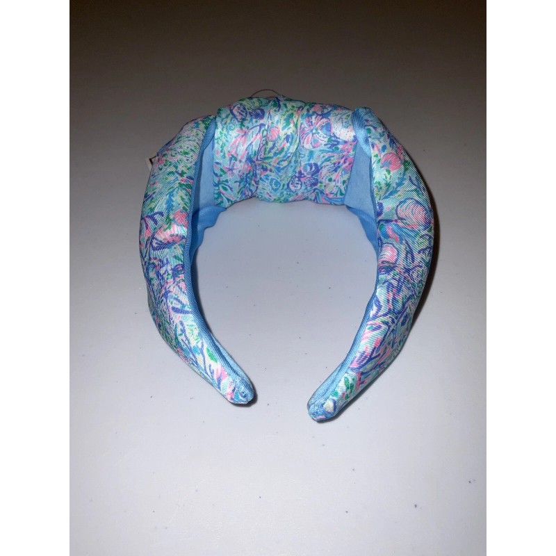 Lilly Pulitzer NWT Top Knot Wide Headband Soleil It On