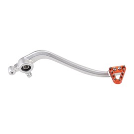 GOOFIT Orange Motorcycle Brake Pedals Rear Foot Lever CNC Aluminium Replacement for K16 K18 NC SX SXF EXC EXCF Most Chinese Dirt PitBike