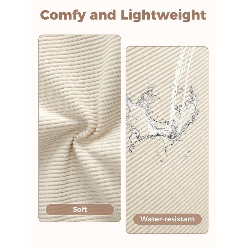 Lekespring Women's Handbag Shopper Bag, beige, M