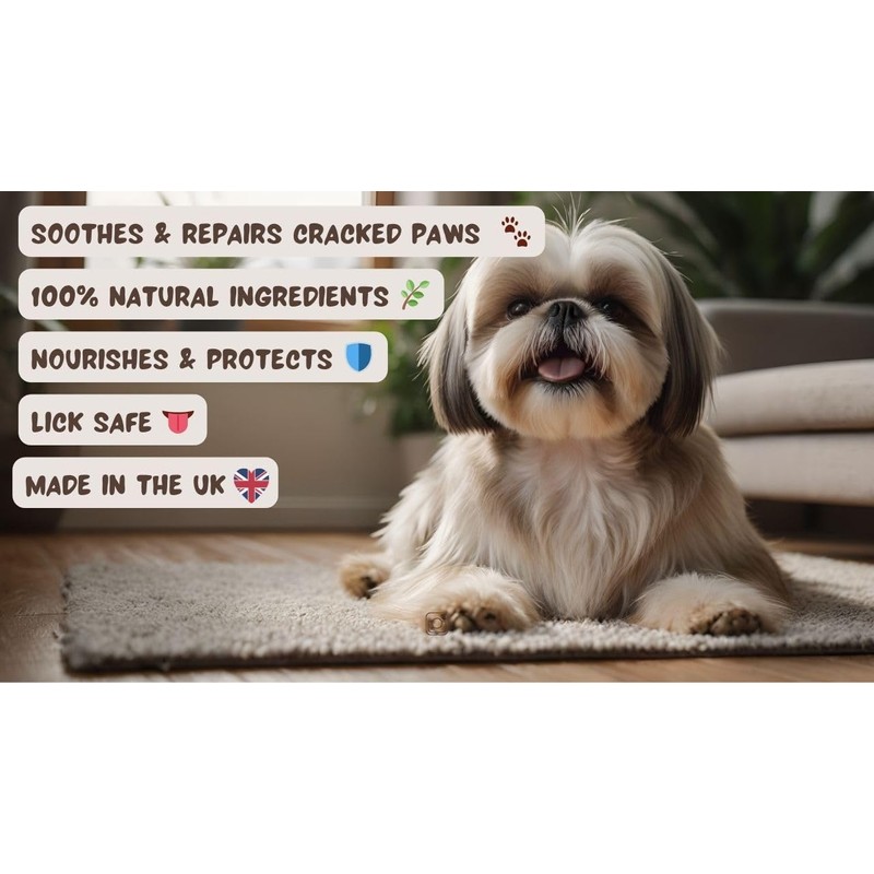 PAWSOME BALM - 100% Natural Dog Paw and Nose Balm