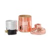 B&P Lamp® Heavy Turned Brass Keyless Sockets, Polished Copper Finish,