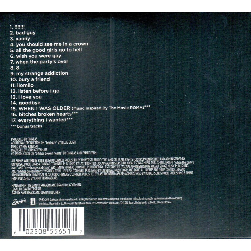 WHEN WE ALL FALL ASLEEP, WHERE DO WE GO? (Deluxe)