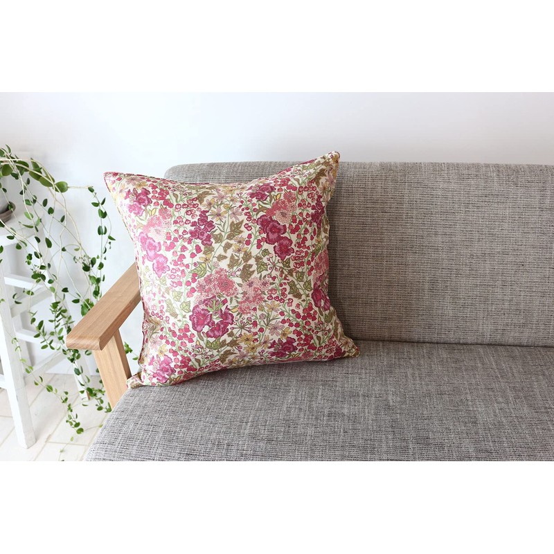 DDintex FLORET LONDON Cushion Cover Edna Pink 45x45cm [With Liberty
