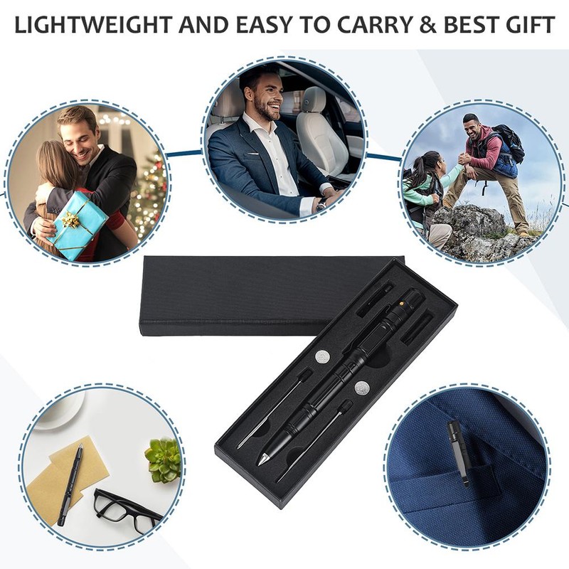 10 In 1 Multi Tool Pen Gifts for Men Unique