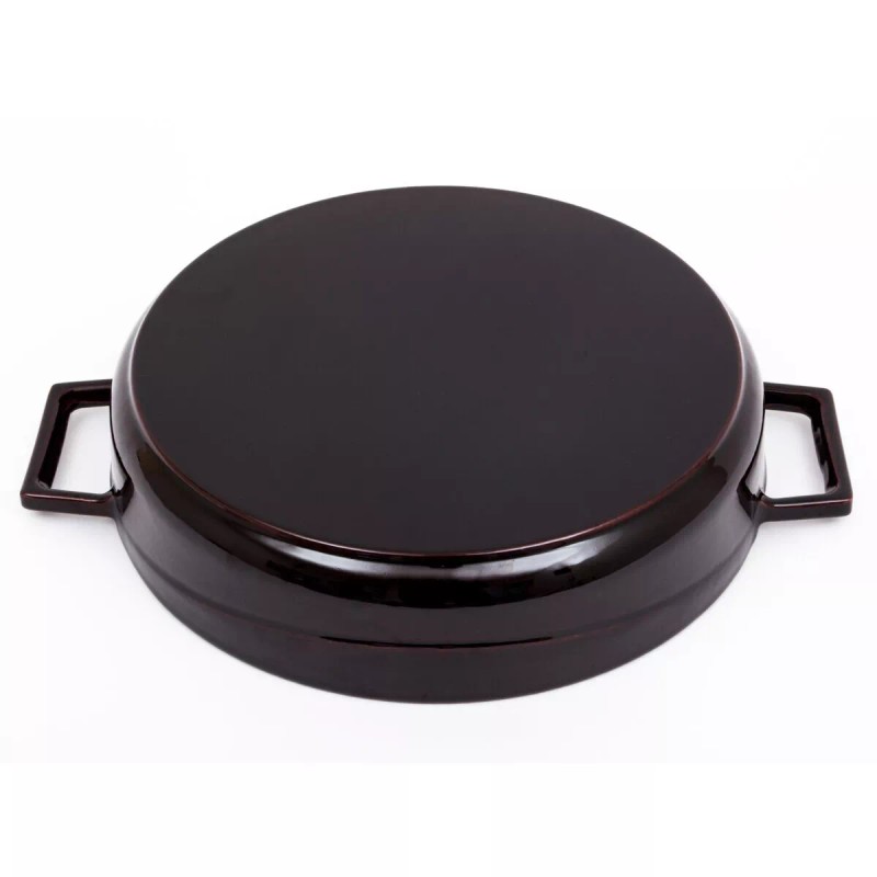 LAVA Premium Multipurpose Round Cast Iron Dutch Oven 11 in