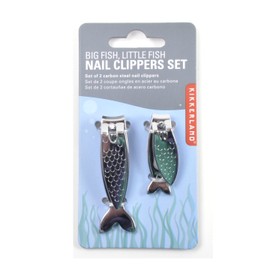 Kikkerland Big Fish & Little Fish Nail Clipper Set