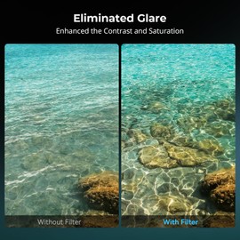 SMALLRIG 67 mm Magnetic Circular Polariser Filter + 67 mm Filter Ring with Thread, 28-Layer Optical HD Glass with Multi-Nano Coating, Waterproof and Scratch-Resistant CPL Filter - 4582