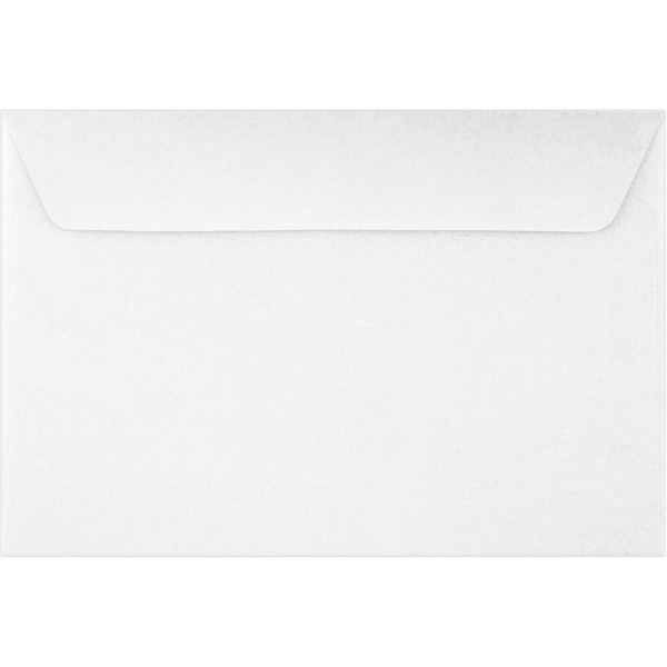 LUXPaper 6 x 9 Booklet Envelopes | Bright White | 24lb. Text | 50 Qty
