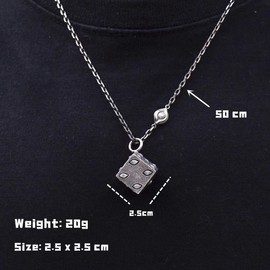 Akixen War Summer Oil Jie Getto Ru Gate Jiang Necklace Cosplay Anime Tools Lightweight Small Goods Fashion Accessory Halloween Christmas Gift