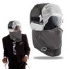 CZAYEFNH Winter Windproof Full Cover Outdoor Riding Mask with Glasses，Grey