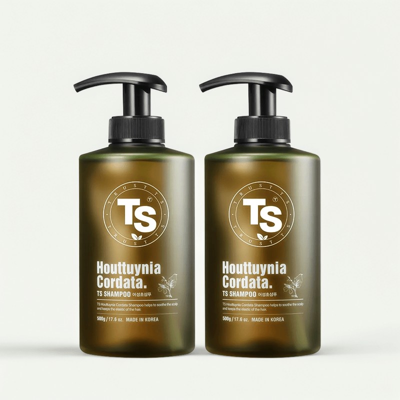 TS 샴푸 어성초 탈모샴푸 500g x 2개 TS Shampoo Eugenia