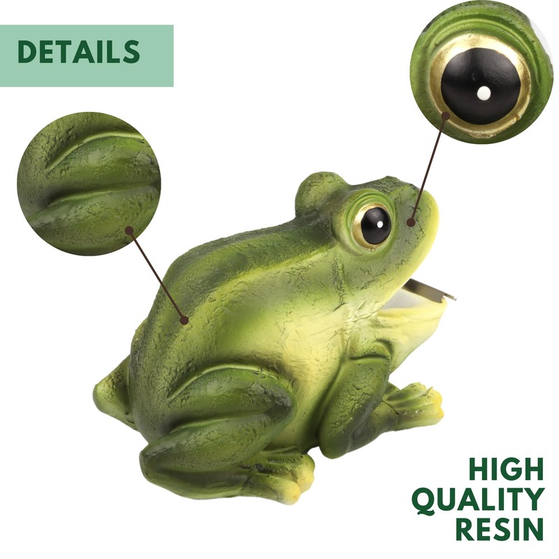 Tree Frog Tape Dispenser, Office Desk Accessory Gifts, 5.5" x