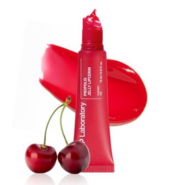 CNP Propolis Jelly Tinted Lipcerin™ - 04 Cherry Pie, Bálsamo Labial y Brillo Hidratante con Miel de Manuka + Ácido Hialurónico, Rellenos para Medias N