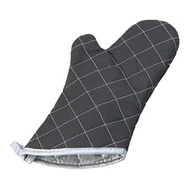 TKG Corporation AOC2705 Potholder Mittens, 13.4 inches (340 mm), Black, Cotton, Made in Japan