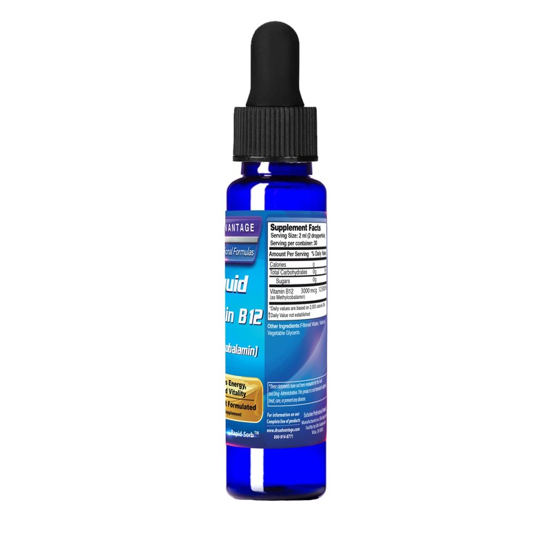 Dr's Advanatge Liquid Vitmain B12 Dropper 2oz