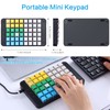 Koolertron One Handed Macro Mechanical Gaming Keyboard, Fully Programmable Mini