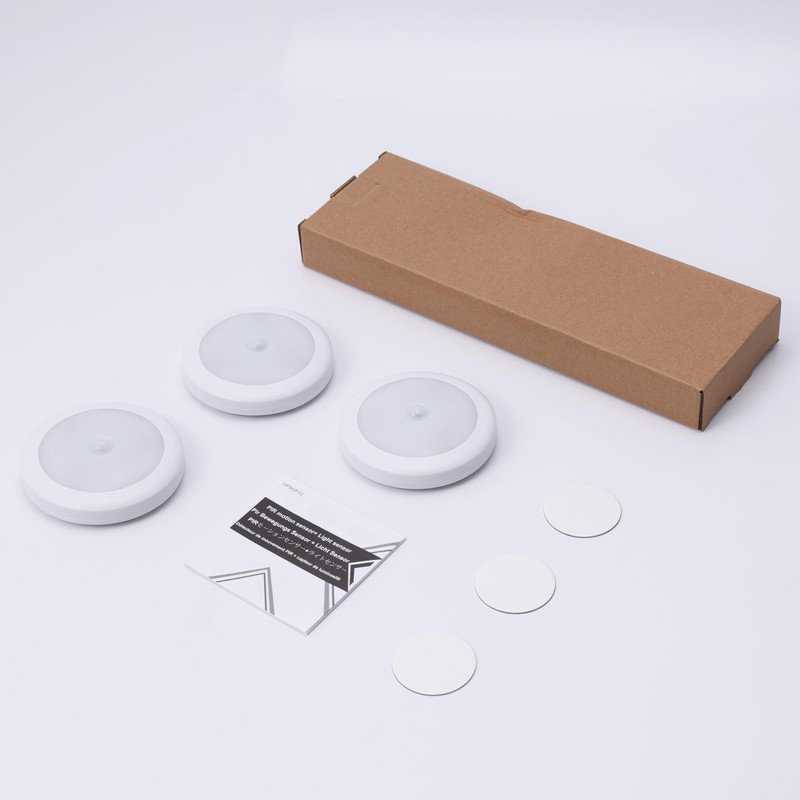 OQIMAX Motion Sensor Night Light Pack of 3