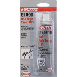 Loctite 59630 RTV Silicone Sealant, 80mL Tube, Red