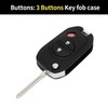 X AUTOHAUX Key Shell Case Keyless Entry Remote Key Fob