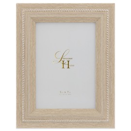 Lawrence Frames 5x7 Whitmore Frame - Natural Ash with Silver Bead