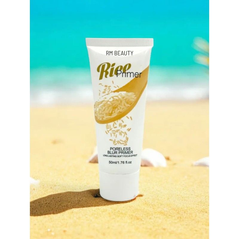 Set De 2 Primer De Arroz Facial Preparador Piel Maquillaje