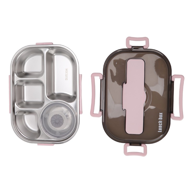 Lunch Container Box Stainless Steel Thermal Lunch Storage Box with