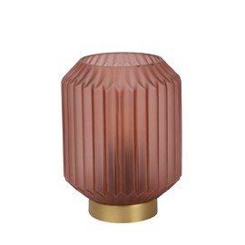 LUCIDE Sueno Table Lamp Diameter 13 cm 1 x E14 Pink