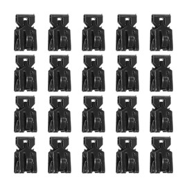 JNNJ Pack of 20 Boot Trim Clips Compatible, Car Boot Parcel Shelf Clips, Car Door Trim Clip, Car Iron Clips for Interior Trim Columns, Boot Car Clips Holders