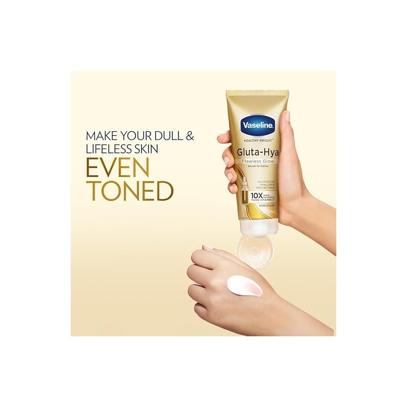 Vaselene's Gluta-Hya Flawless Glow Lotion for Face & Body |