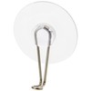 iDesign Shower Squeegee with Strong Suction Cup, Small Plastic Window