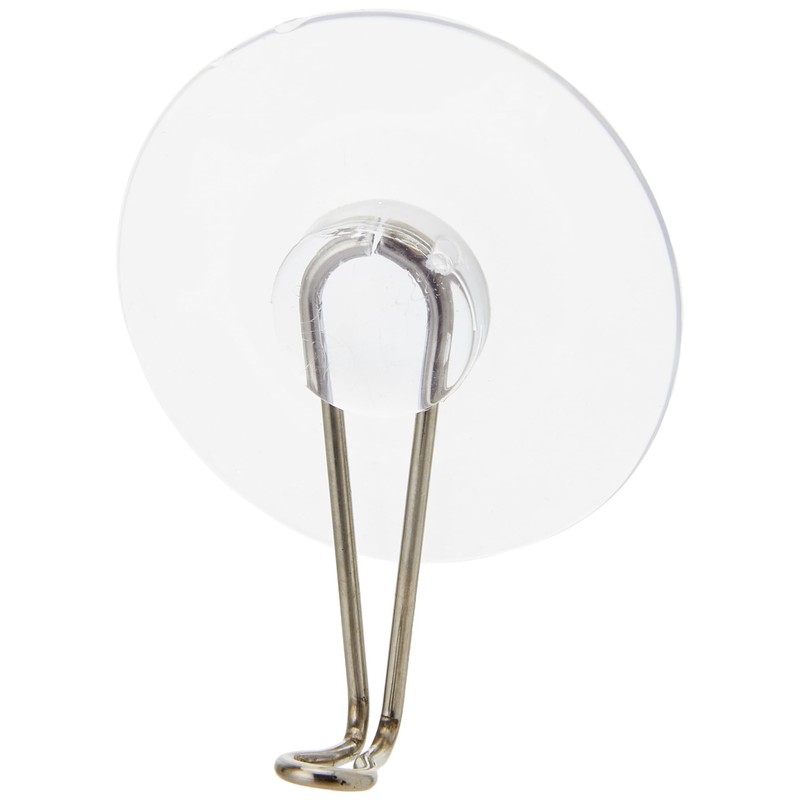 iDesign Shower Squeegee with Strong Suction Cup, Small Plastic Window
