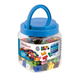Bunte Steck Würfel 2 cm 100 Teile-95210