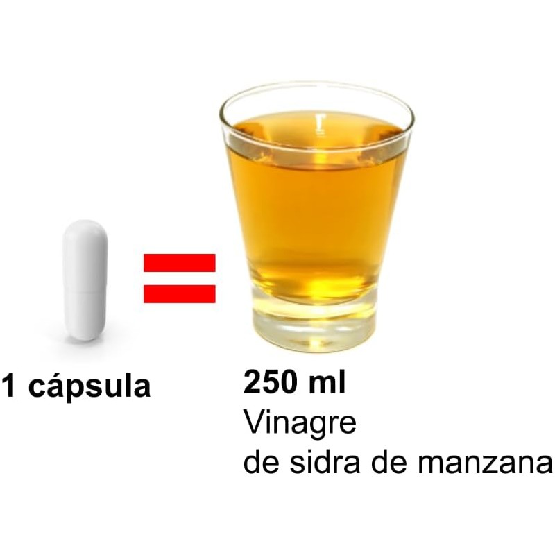 NI UNA DIETA MÁS - Cápsulas de Vinagre de Sidra