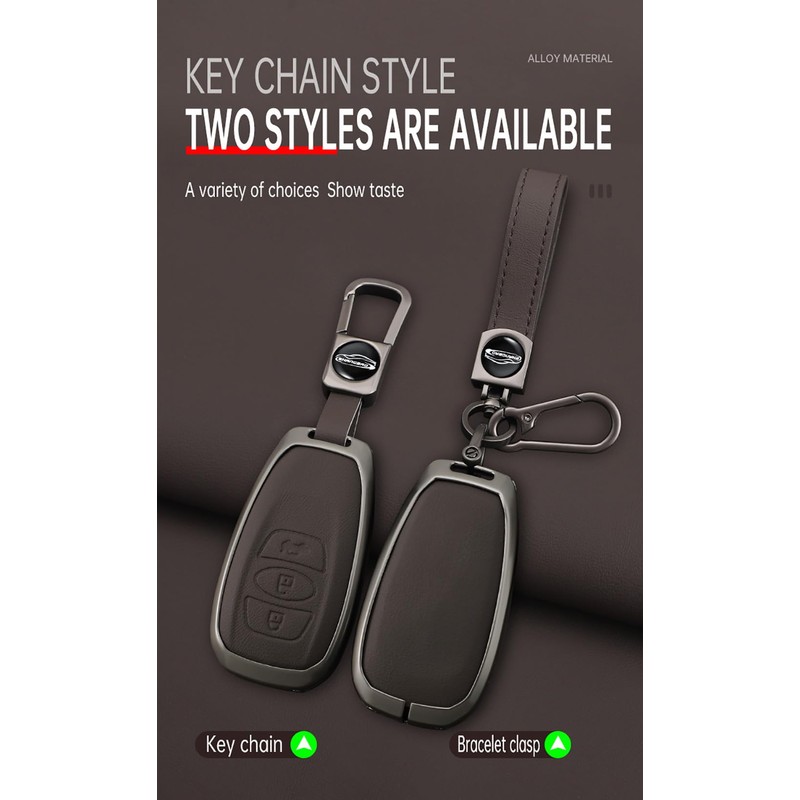 ontto 3 buttons Key Fob Cover Fit for Subaru Ascent