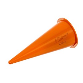Albion Engineering Company 235-3(25 Pack) Cone Nozzle for Albion Professional Line Caulking Guns, Orange, Pack of 25