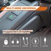 4PCS Car Concealed Wire Cover - PVC Auto Split Sleeving