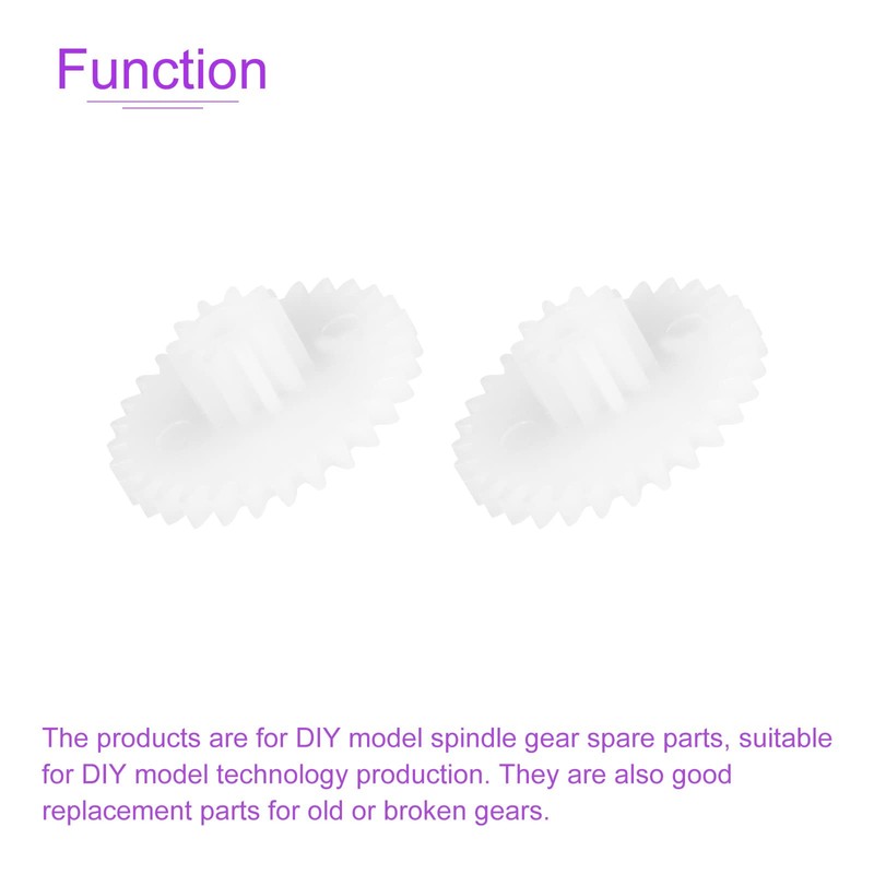 DMiotech 20 Pack 30 Teeth Plastic Gears Model 30102B Reduction