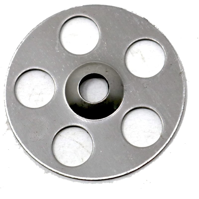 fiXte® Metal Insulation Discs 36mm Stainless Steel Washers Ceiling Wall