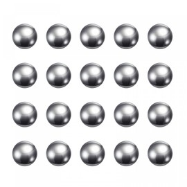 sourcing map Pack of 50 1/2 Inch Carbon Steel Storage Balls Precision Polished