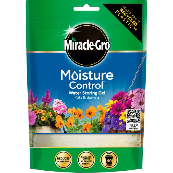 Miracle-Gro Moisture Control Water Storing Gel for Pots & Baskets, 200g
