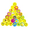 yolzhxe Pack of 70 30 mm Smileley Pins Badges, Various