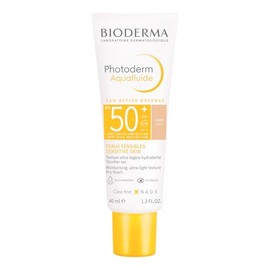 BIODERMA, Protector Solar, Photoderm Max Aquafluido Tono Claro, FPS50+, Sensación Humectante y Matificante, 40ML