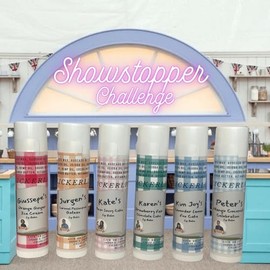 GBBO Lip Balm Set - British Bake Off Flavors - Technical Signature Showstopper - Star Baker - Three Different Sets to choose from (6 Pack, Showstopper)