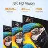 BOOC Straight Left Bend HDMI Elbow HD Video Cable 2.1