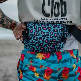 Combat Iron Tactical Men’s Fanny Pack | Adjustable Waist Belt, Zippered Pockets | Compact Lightweight Belt Bag | Everyday Hip Pouch for Travel Outdoor Running Hunting